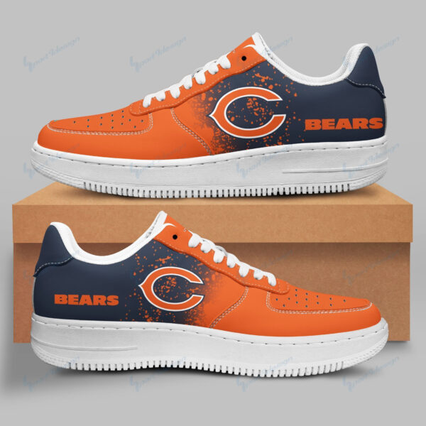 Tubopro Chicago Bears NFL Air Low-Top Sneakers Shoes For Men And Women