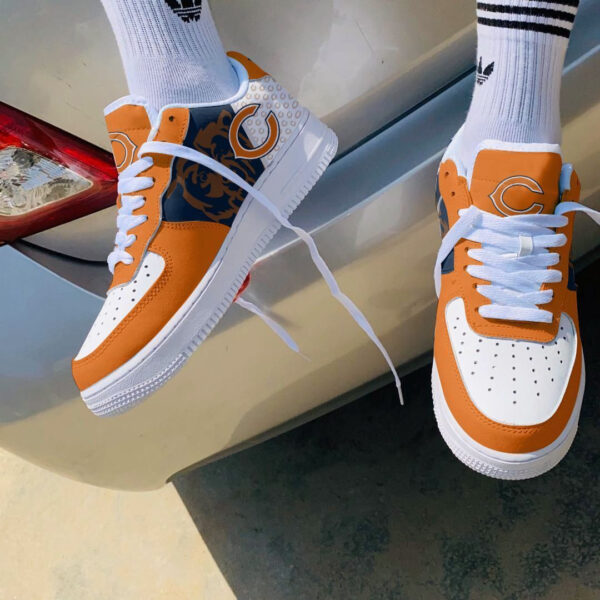 Tubopro Chicago Bears NFL Air Low-Top Sneakers Shoes For Men And Women