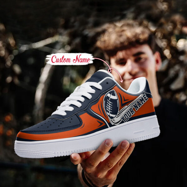 Tubopro Chicago Bears NFL Air Low-Top Sneakers Shoes For Men And Women