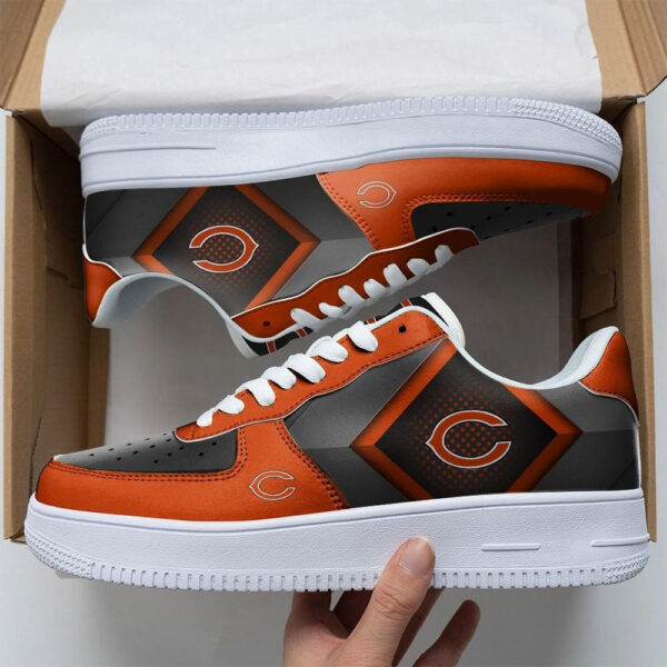 Tubopro Chicago Bears NFL Air Low-Top Sneakers Shoes For Men And Women