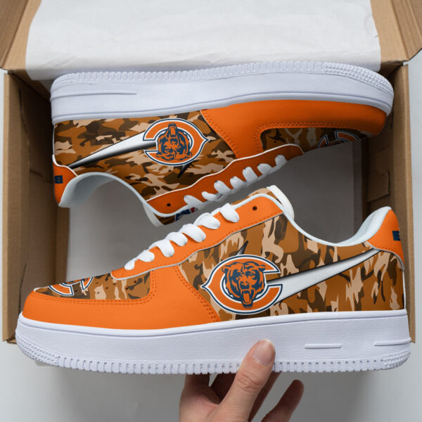 Tubopro Chicago Bears NFL Air Low-Top Sneakers Shoes For Men And Women