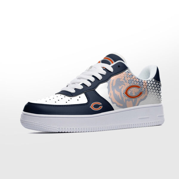 Tubopro Chicago Bears NFL Air Low-Top Sneakers Shoes For Men And Women - Image 2