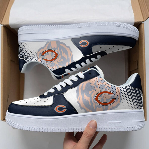 Tubopro Chicago Bears NFL Air Low-Top Sneakers Shoes For Men And Women