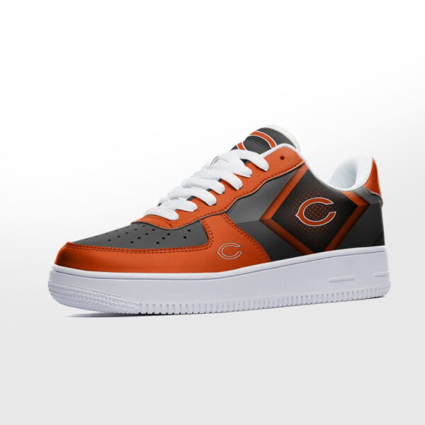 Tubopro Chicago Bears NFL Air Low-Top Sneakers Shoes For Men And Women - Image 2