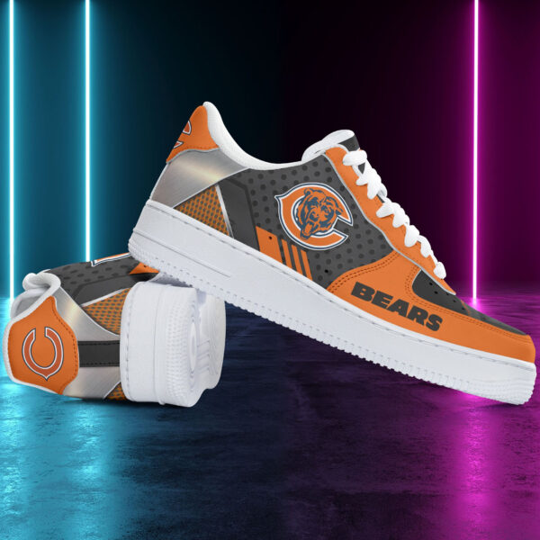 Tubopro Chicago Bears NFL Air Low-Top Sneakers Shoes For Men And Women