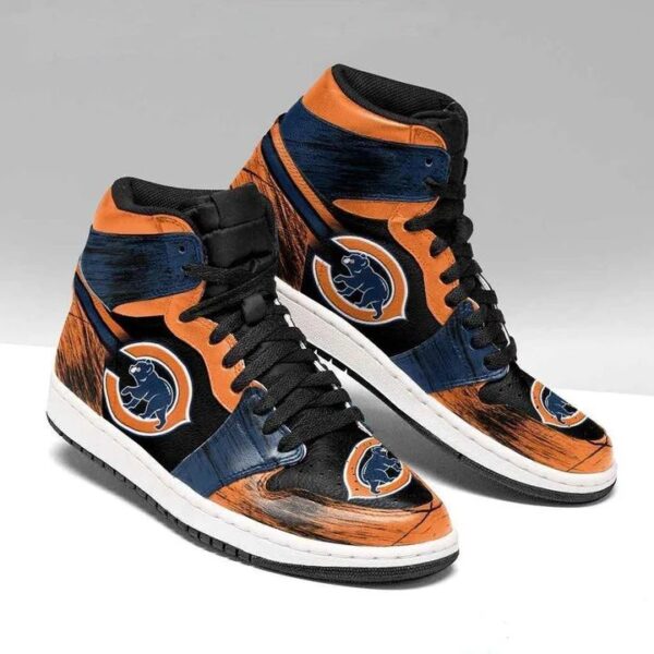 Tubopro Chicago Bears NFL AJ1 High Sneakers Shoes For Men And Women