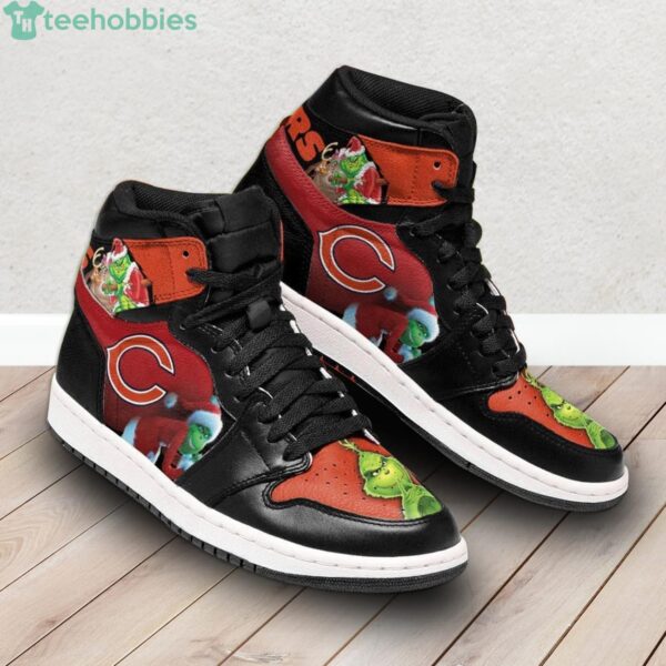 Tubopro Chicago Bears NFL AJ1 High Sneakers Shoes For Men And Women