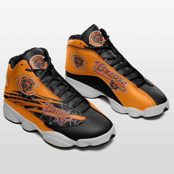 Tubopro Chicago Bears NFL AJ13 Sneakers Shoes For Men And Women - Image 2