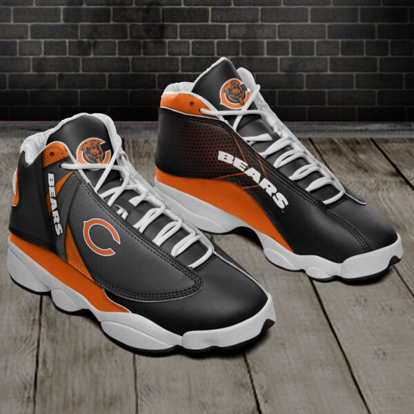 Tubopro Chicago Bears NFL AJ13 Sneakers Shoes For Men And Women - Image 2