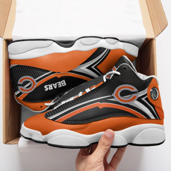 Tubopro Chicago Bears NFL AJ13 Sneakers Shoes For Men And Women - Image 2