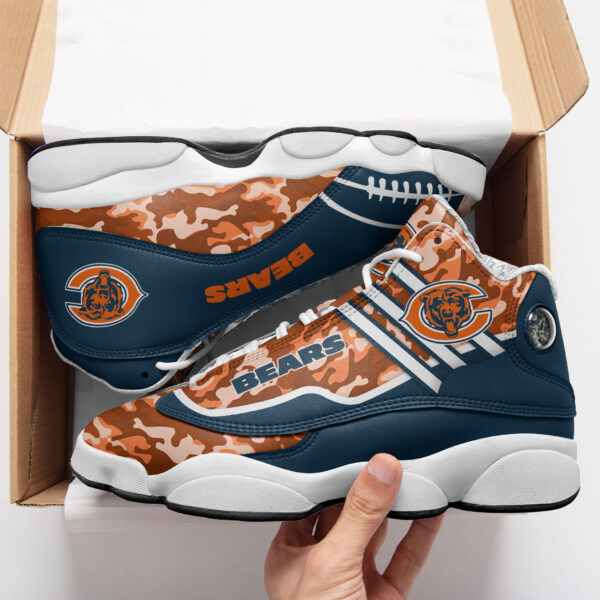 Tubopro Chicago Bears NFL AJ13 Sneakers Shoes For Men And Women