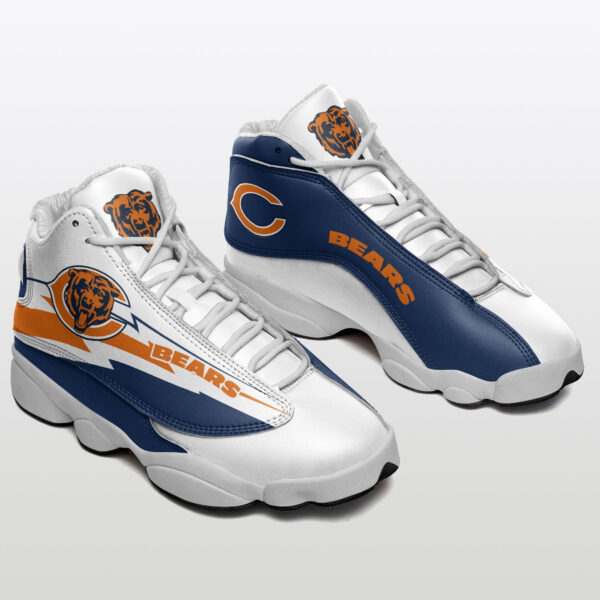 Tubopro Chicago Bears NFL AJ13 Sneakers Shoes For Men And Women - Image 2