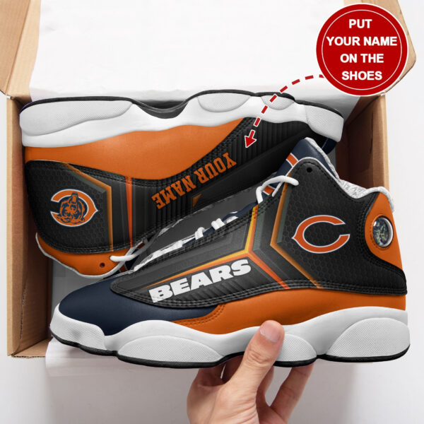 Tubopro Chicago Bears NFL AJ13 Sneakers Shoes For Men And Women