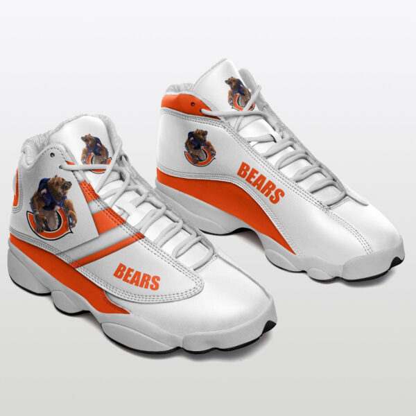 Tubopro Chicago Bears NFL AJ13 Sneakers Shoes For Men And Women - Image 2