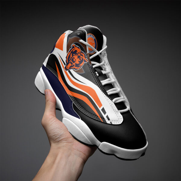 Tubopro Chicago Bears NFL AJ13 Sneakers Shoes For Men And Women - Image 3