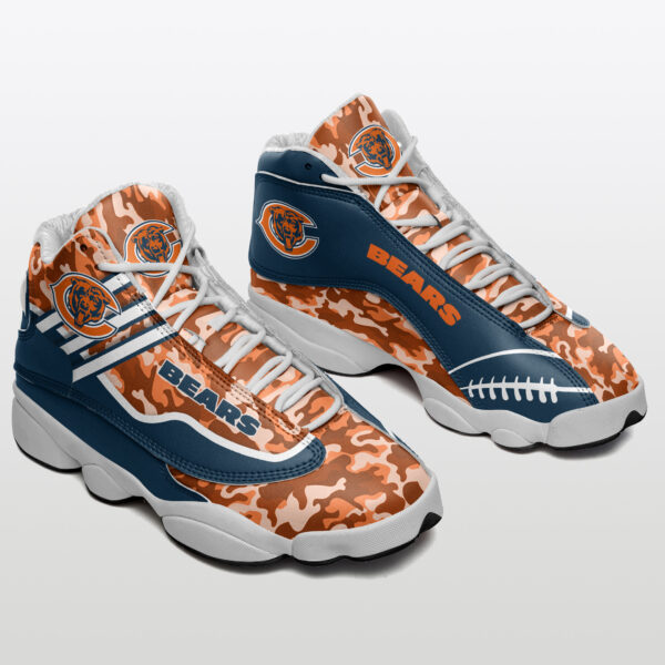 Tubopro Chicago Bears NFL AJ13 Sneakers Shoes For Men And Women - Image 2
