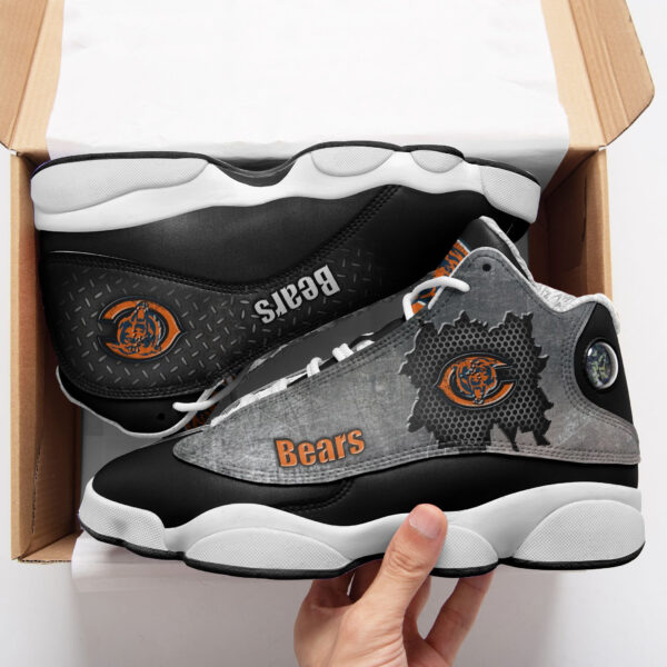 Tubopro Chicago Bears NFL AJ13 Sneakers Shoes For Men And Women - Image 2