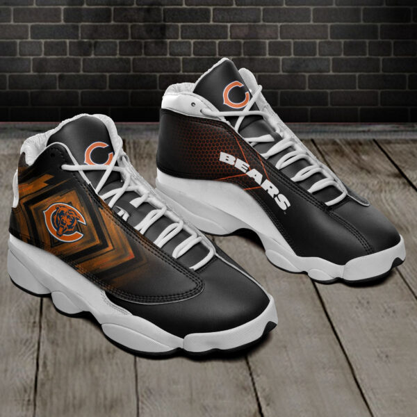 Tubopro Chicago Bears NFL AJ13 Sneakers Shoes For Men And Women - Image 2