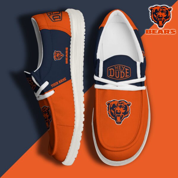 Tubopro Chicago Bears Personalized Hey Dude Shoes For Men And Women