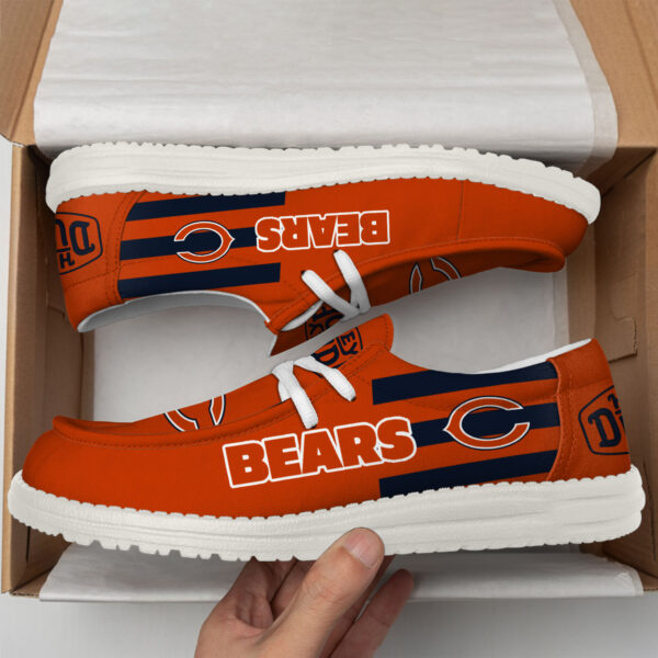 Tubopro Chicago Bears Personalized Hey Dude Shoes For Men And Women - Image 3