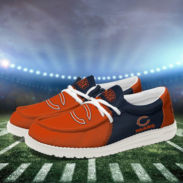 Tubopro Chicago Bears Personalized Hey Dude Shoes For Men And Women - Image 3