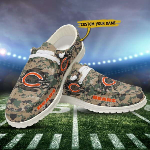 Tubopro Chicago Bears Personalized Hey Dude Shoes For Men And Women