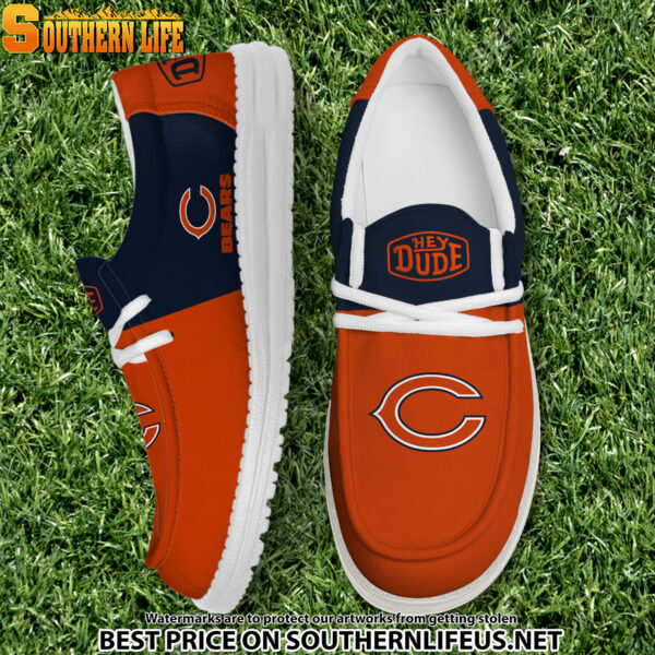 Tubopro Chicago Bears Personalized Hey Dude Shoes For Men And Women