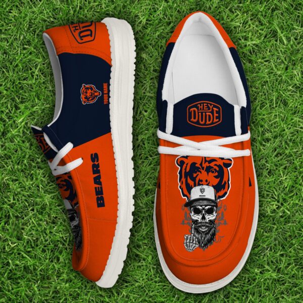 Tubopro Chicago Bears Personalized Hey Dude Shoes For Men And Women