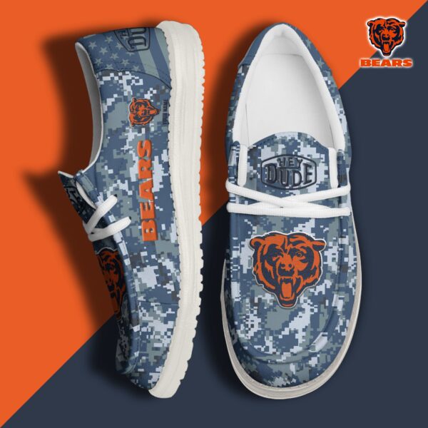 Tubopro Chicago Bears Personalized Hey Dude Shoes For Men And Women