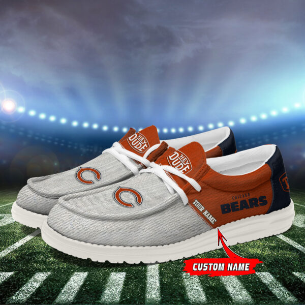 Tubopro Chicago Bears Personalized Hey Dude Shoes For Men And Women - Image 3