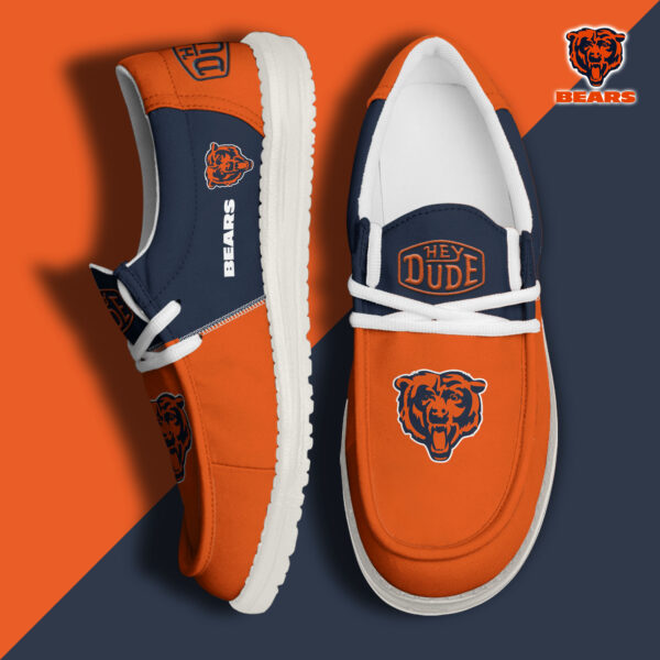 Tubopro Chicago Bears Personalized Hey Dude Shoes For Men And Women