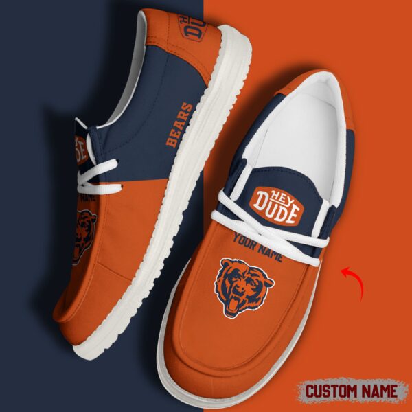 Tubopro Chicago Bears Personalized Hey Dude Shoes For Men And Women