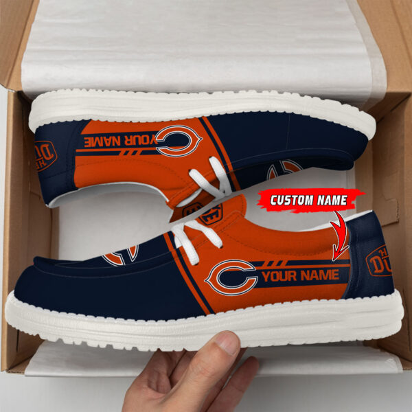 Tubopro Chicago Bears Personalized Hey Dude Shoes For Men And Women - Image 2