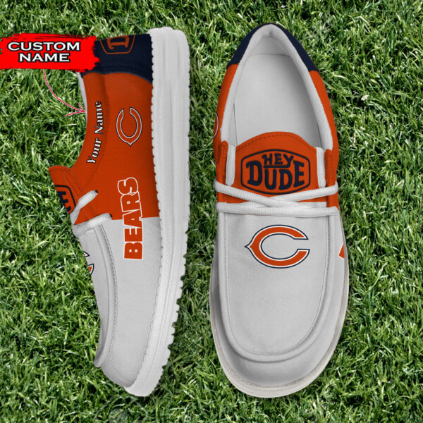Tubopro Chicago Bears Personalized Hey Dude Shoes For Men And Women