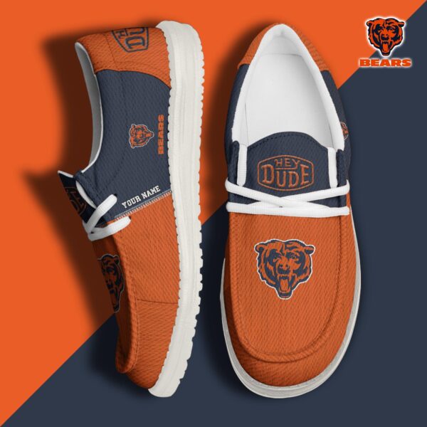 Tubopro Chicago Bears Personalized Hey Dude Shoes For Men And Women