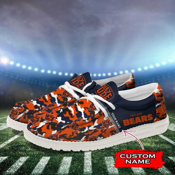 Tubopro Chicago Bears Personalized Hey Dude Shoes For Men And Women - Image 3