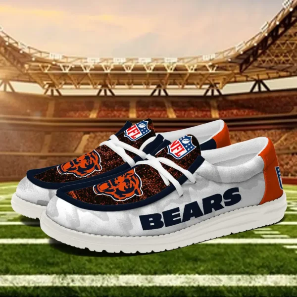 Tubopro Chicago Bears Personalized Hey Dude Shoes For Men And Women