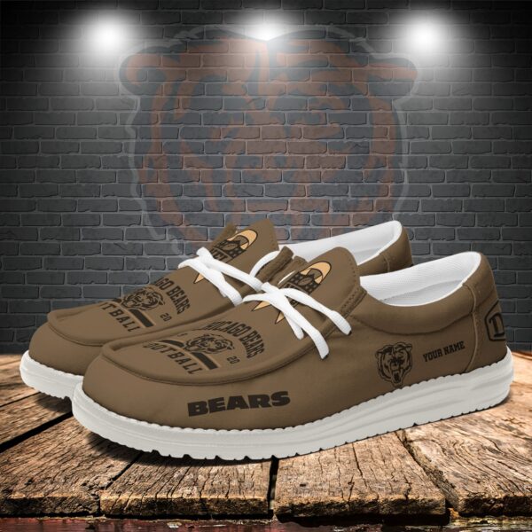Tubopro Chicago Bears Personalized Hey Dude Shoes For Men And Women - Image 3