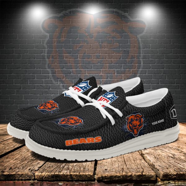 Tubopro Chicago Bears Personalized Hey Dude Shoes For Men And Women - Image 3