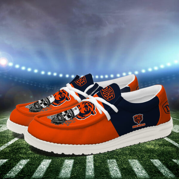 Tubopro Chicago Bears Personalized Hey Dude Shoes For Men And Women - Image 2
