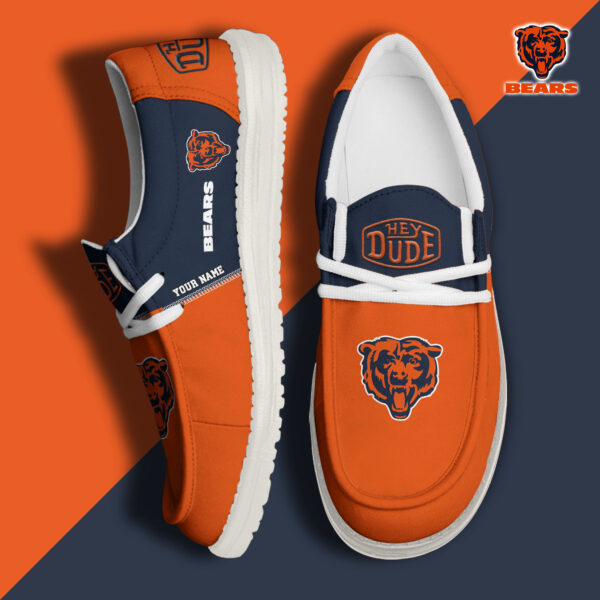Tubopro Chicago Bears Personalized Hey Dude Shoes For Men And Women - Image 2