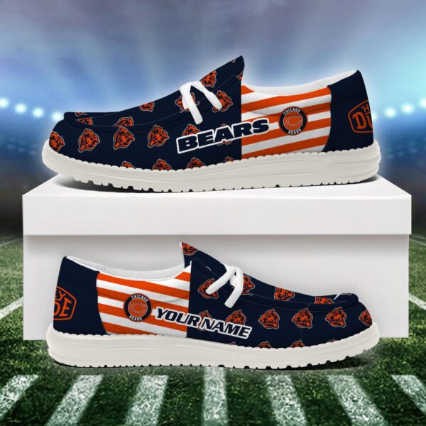 Tubopro Chicago Bears Personalized Hey Dude Shoes For Men And Women - Image 2