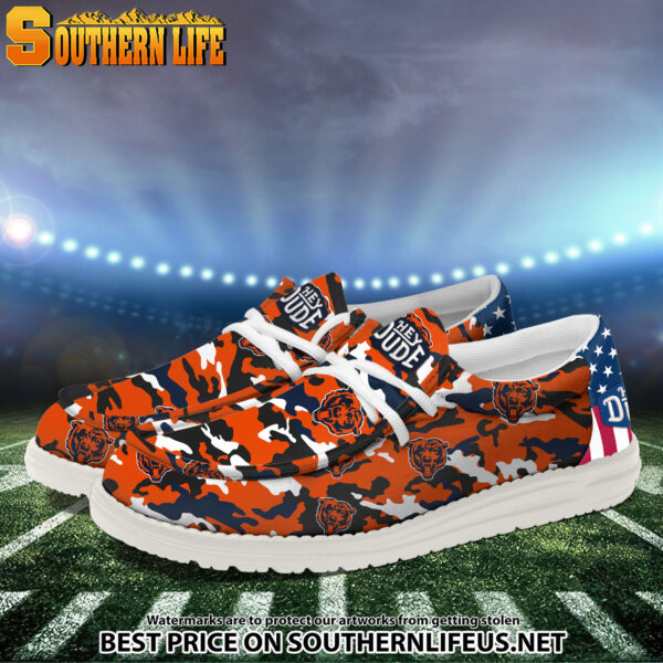 Tubopro Chicago Bears Personalized Hey Dude Shoes For Men And Women - Image 2