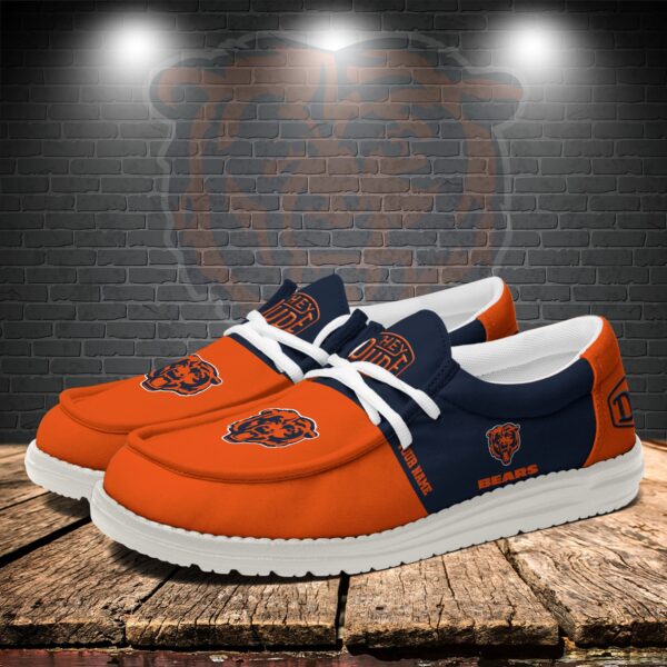 Tubopro Chicago Bears Personalized Hey Dude Shoes For Men And Women - Image 3