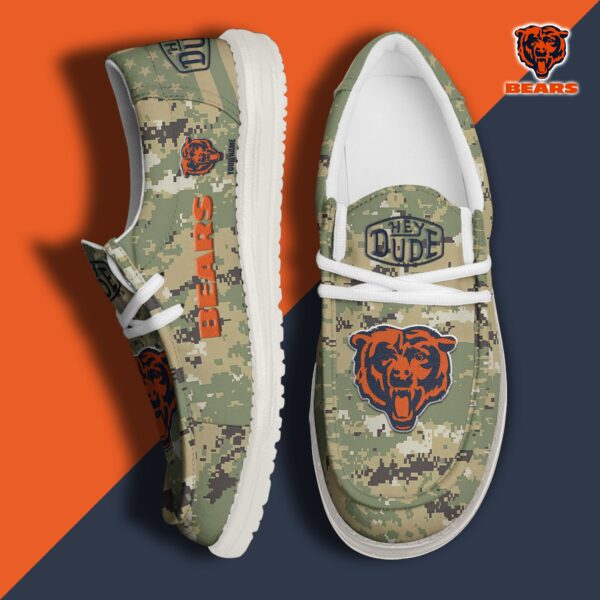 Tubopro Chicago Bears Personalized Hey Dude Shoes For Men And Women