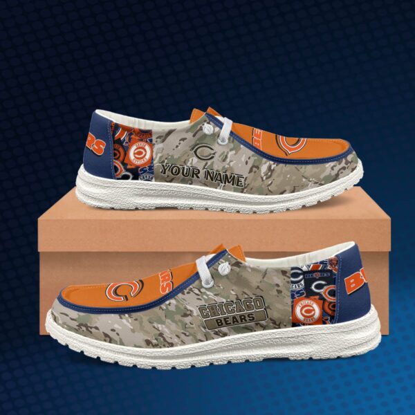 Tubopro Chicago Bears Personalized Hey Dude Shoes For Men And Women - Image 2