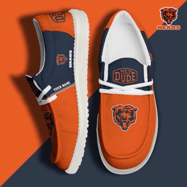 Tubopro Chicago Bears Personalized Hey Dude Shoes For Men And Women - Image 2
