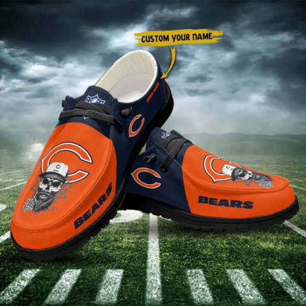 Tubopro Chicago Bears Personalized Hey Dude Shoes For Men And Women - Image 4