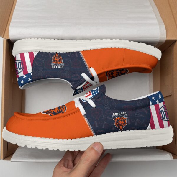 Tubopro Chicago Bears Personalized Hey Dude Shoes For Men And Women - Image 2