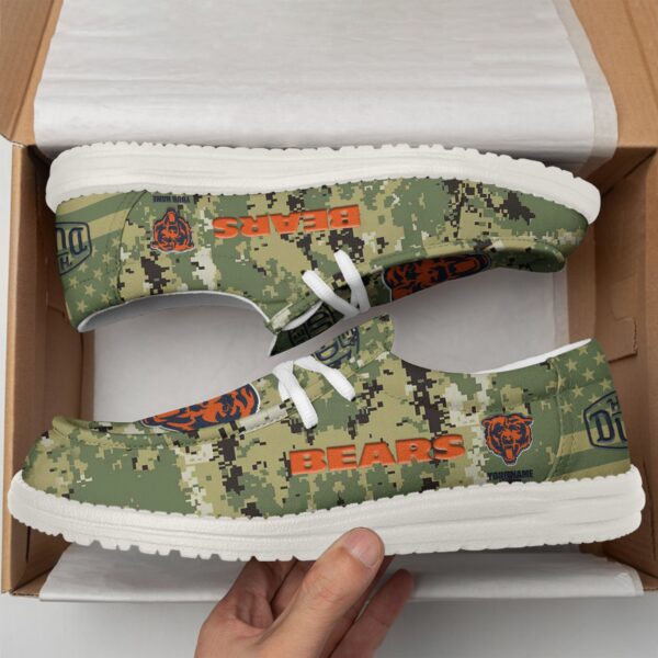 Tubopro Chicago Bears Personalized Hey Dude Shoes For Men And Women - Image 2